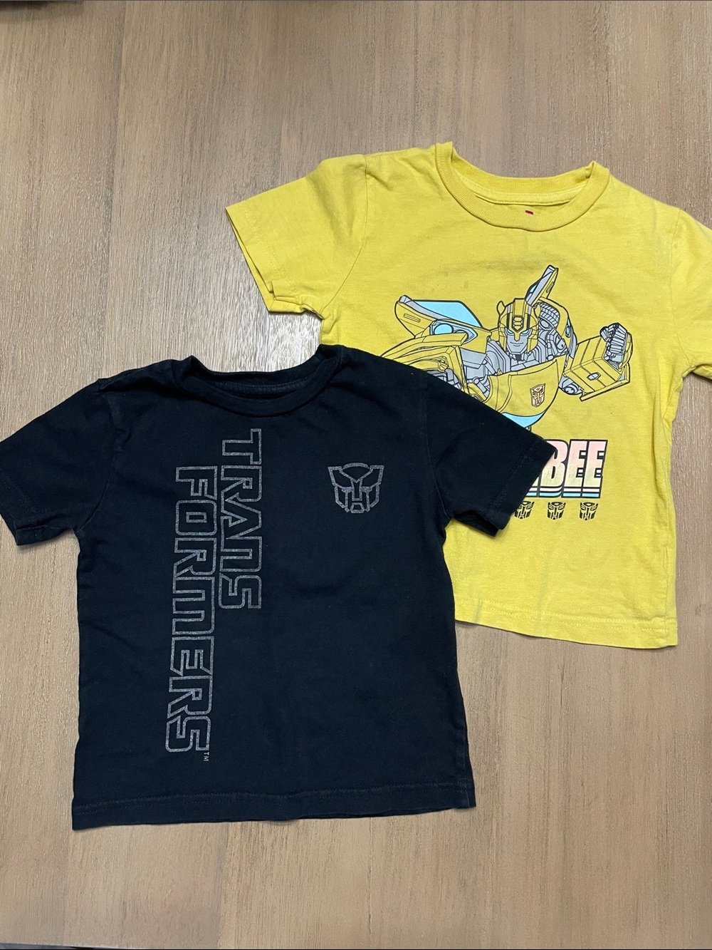 Transformers Boys Tee Set - Black & Yellow